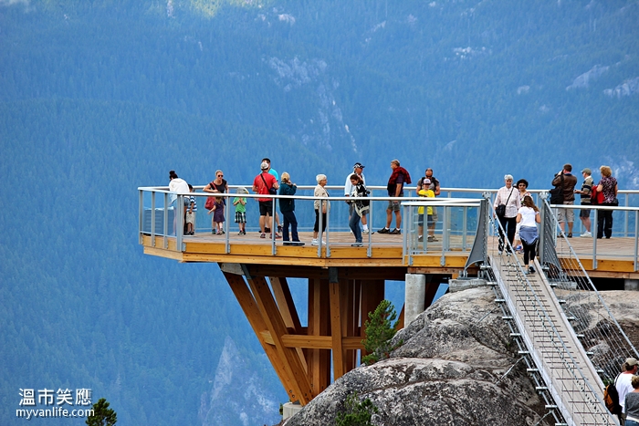 溫哥華旅遊｜886公尺上的懸空吊橋，海天公路上明星：海天纜車
