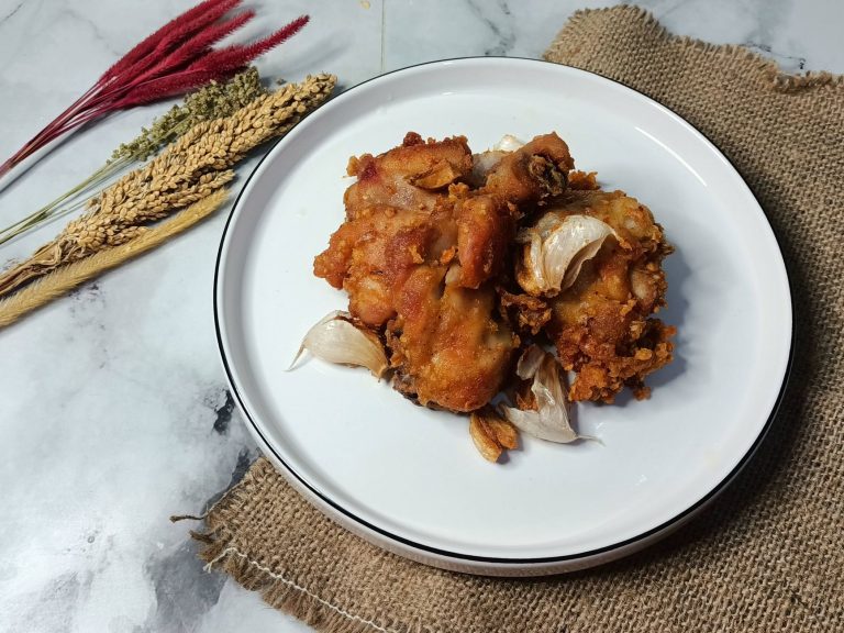 fried chicken on plate
